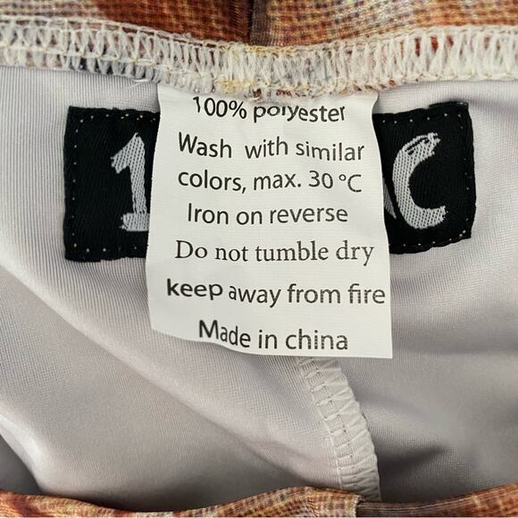 1991 INC Soft Creamy Cat Collage Stretch Leggings size large Cat Lady - Picture 7 of 7